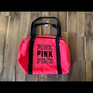 NWT love pink Victoria secret neon duffe bag new